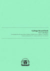 Garbage Record Book - Part I (All Ships), 3rd Edition 2018