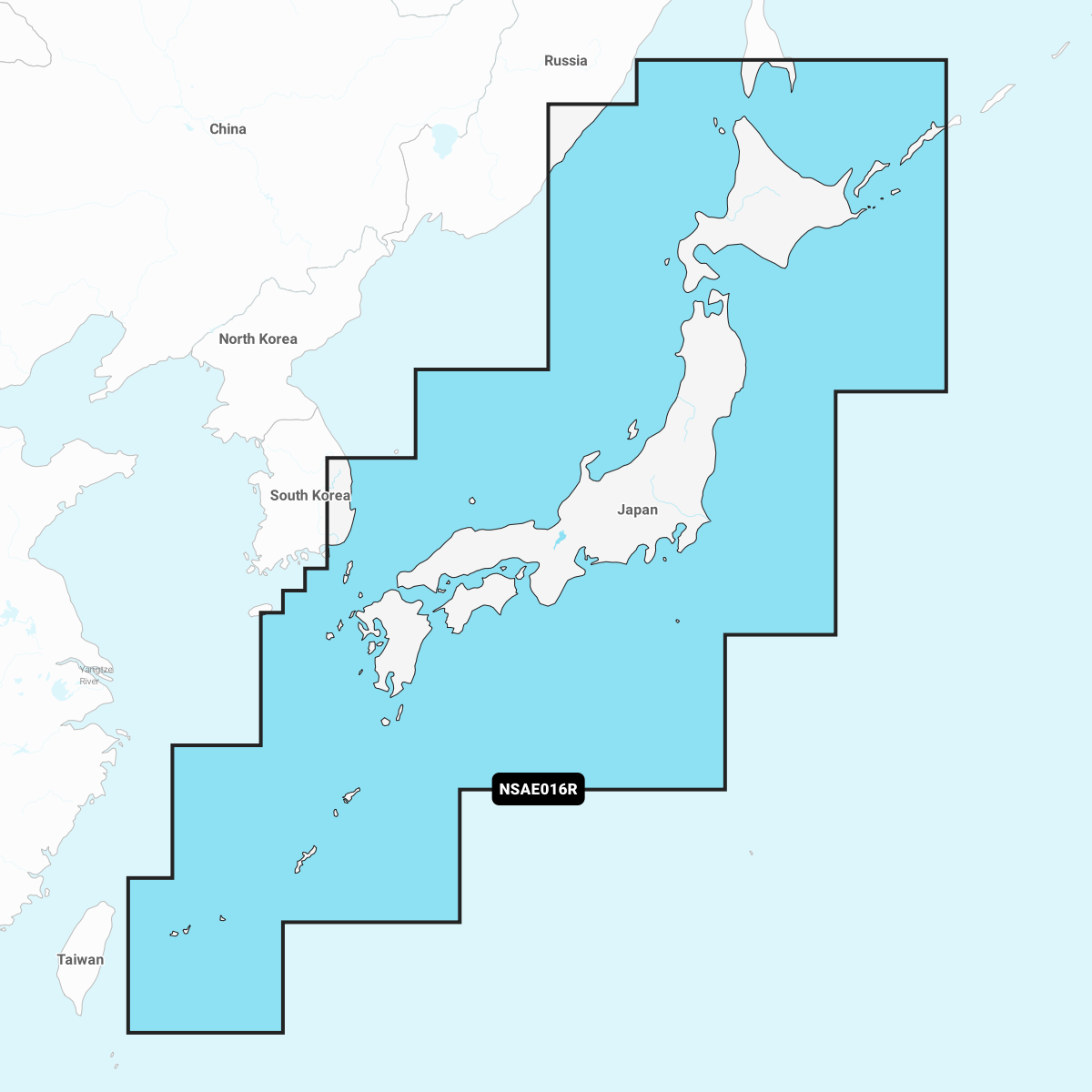 GARMIN NAVIONICS+ CHART AE016R: Japan