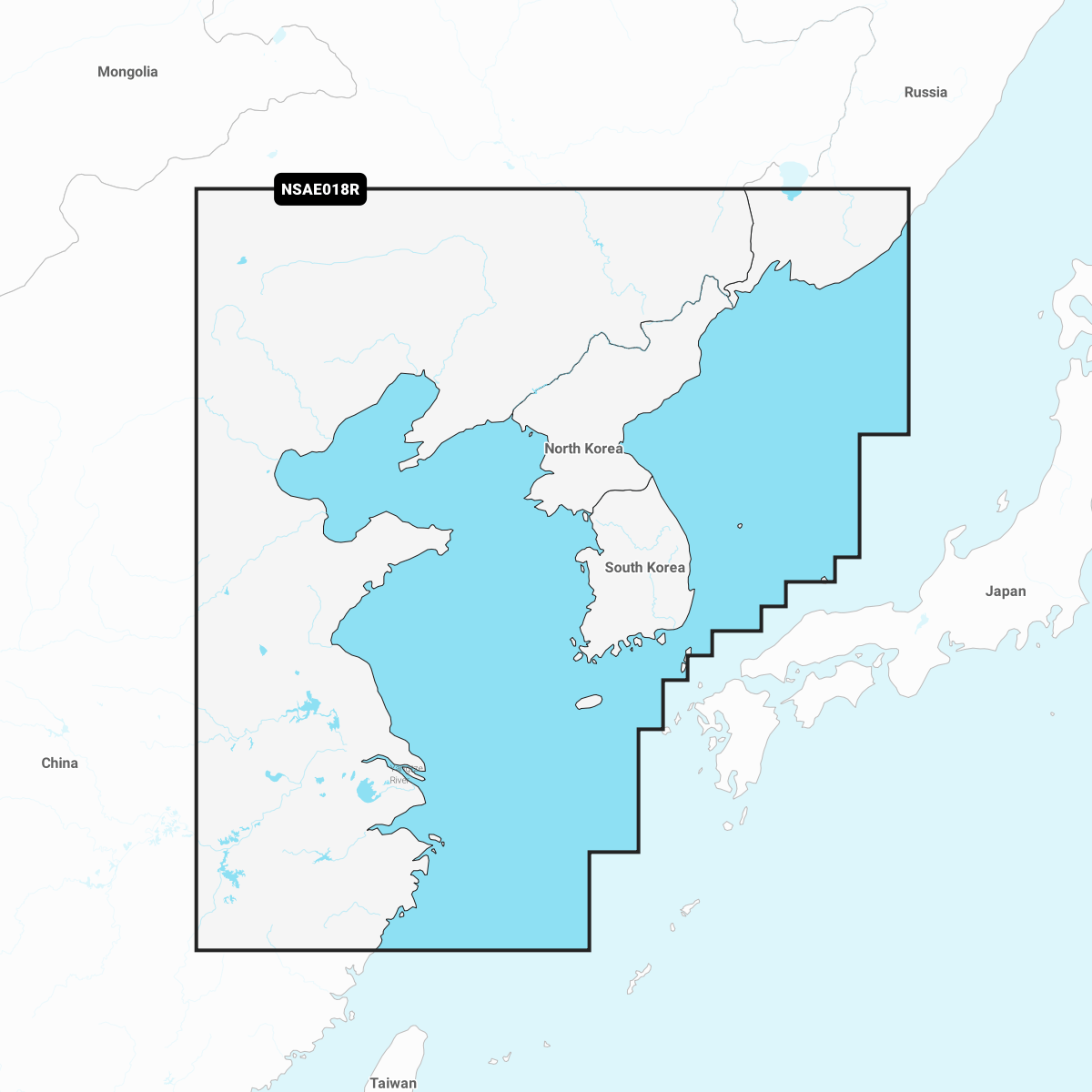 GARMIN NAVIONICS+ CHART AE018R: Yellow Sea