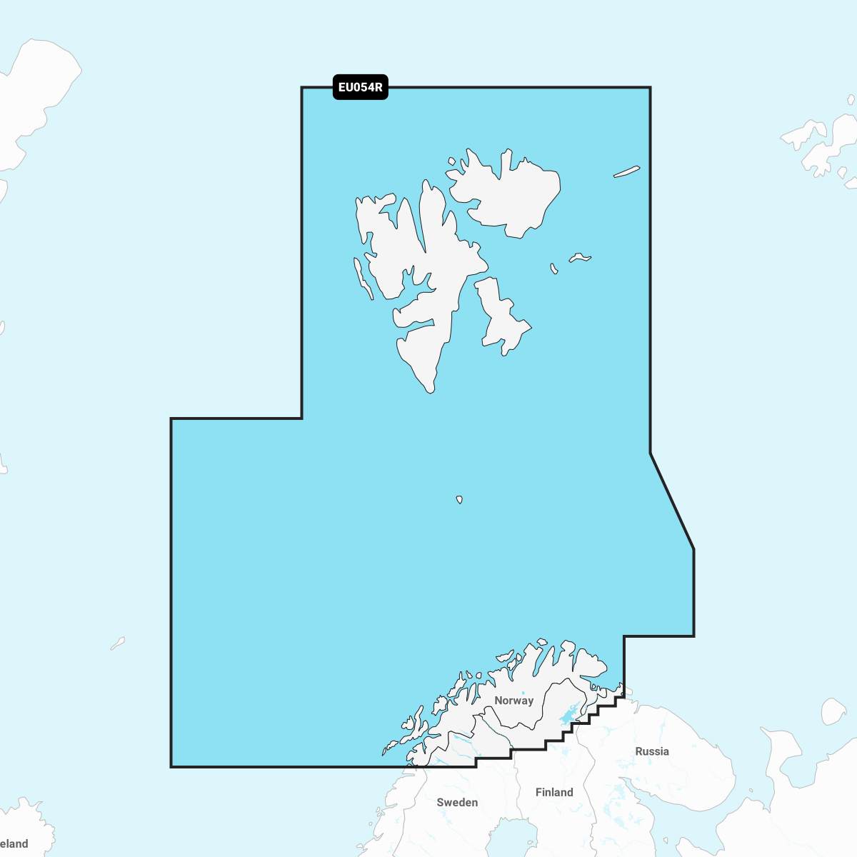 GARMIN NAVIONICS+ CHART EU054R: Norway, Vestfjorden to Svalbard