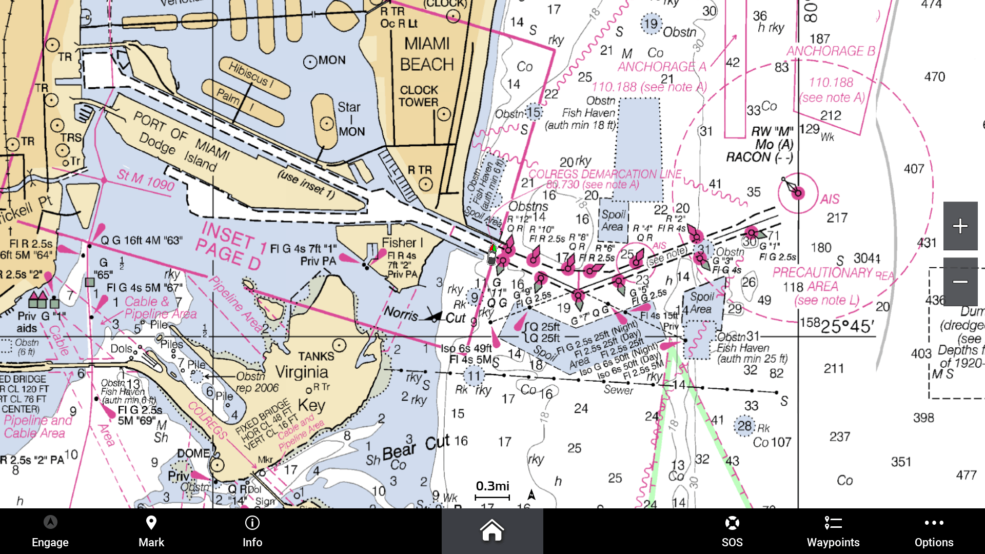 Garmin Navionics Vision+ Chart AE010L: Indian Ocean & South China Sea