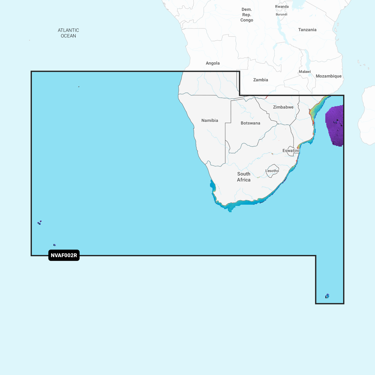 Garmin Navionics Vision+ Chart AF002R: Africa - South