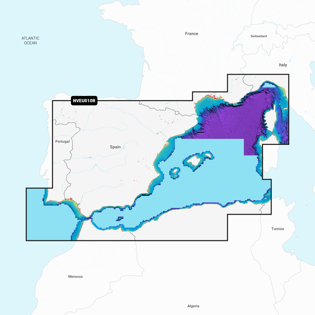 Garmin Navionics Vision+ Chart EU010R: Spain, Mediterranean Coast