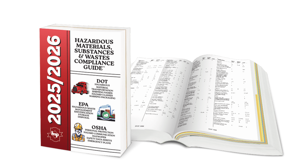 Hazardous Materials, Substances & Wastes Compliance Guide, 2025/2026 Edition