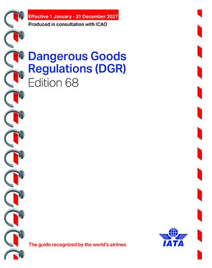 IATA Dangerous Goods Regulations (DGR), 68th Edition 2028