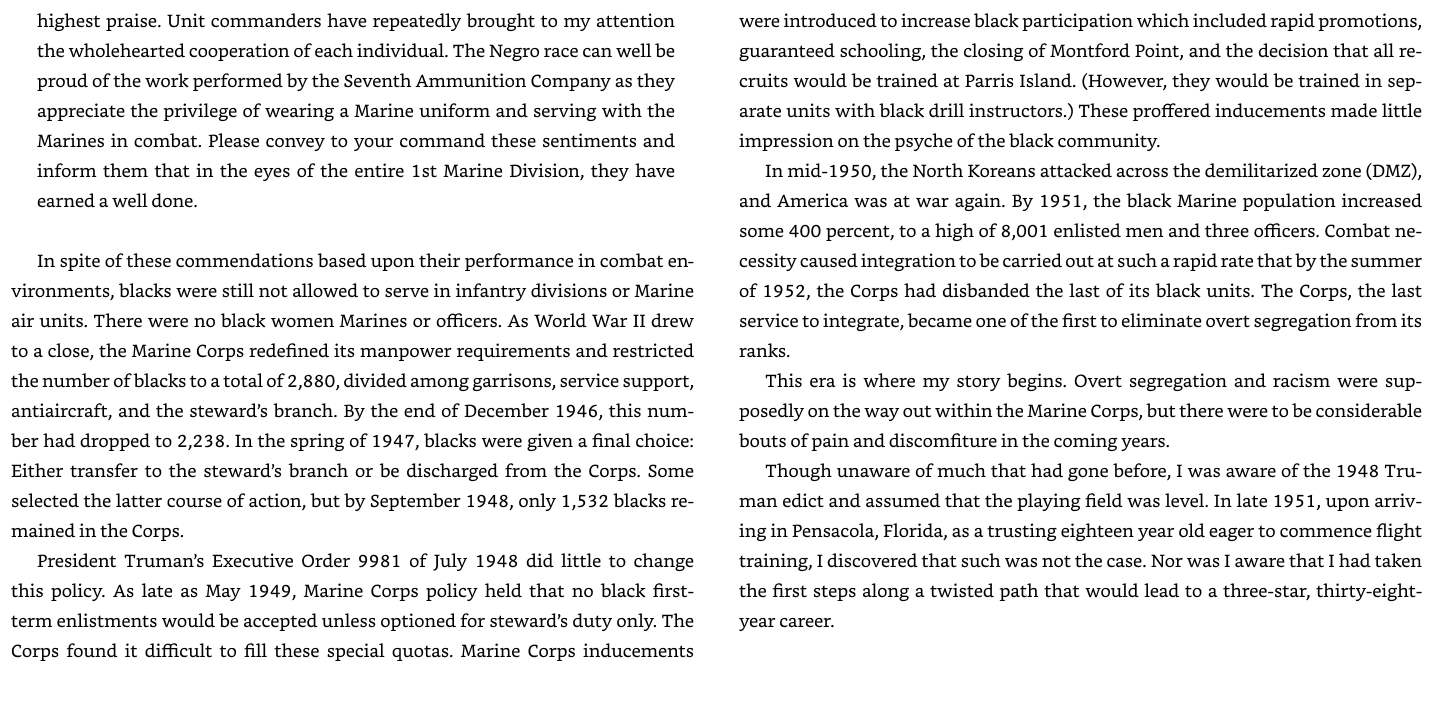 Into the Tiger's Jaw: America's First Black Marine Aviator