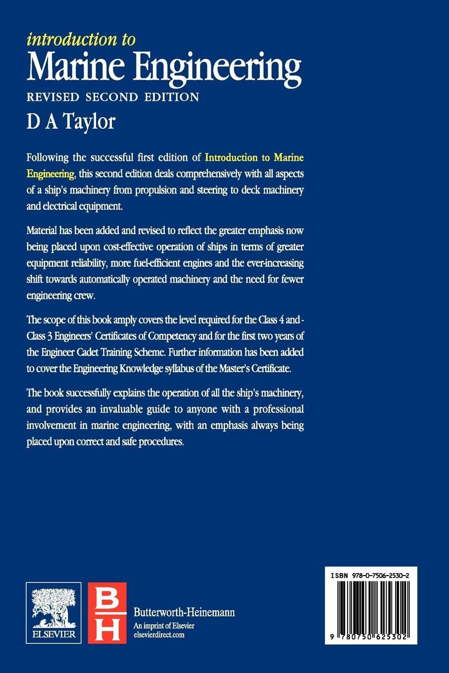 Introduction to Marine Engineering, Revised 2nd Edition