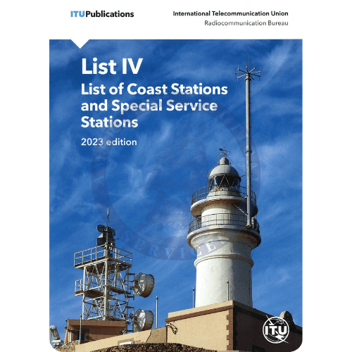 ITU List IV - List of Coast Stations and Special Service Stations, 2023 Edition