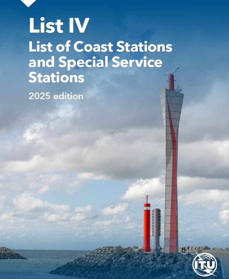 ITU List IV - List of Coast Stations and Special Service Stations, 2025 Edition
