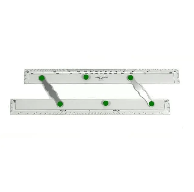 Linex 15″ Aluminum Graduated Parallel Rules