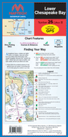 Lower Chesapeake Bay Waterproof Chart, 3rd Edition