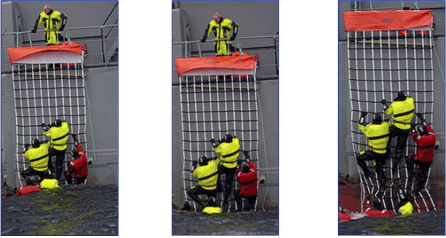 Man Overboard (MOB) Rescue Net: MARKUS SCN6 – Scramble-Net (4.5-12M)
