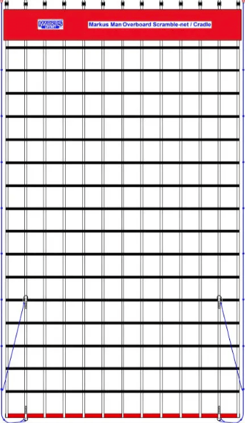 Man Overboard (MOB) Rescue Net: MARKUS SCN6 – Scramble-Net (4.5-12M)