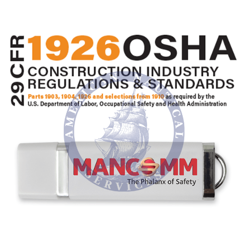 Mancomm 29 CFR Part 1926 OSHA Construction Standards & Regulations, January 2024