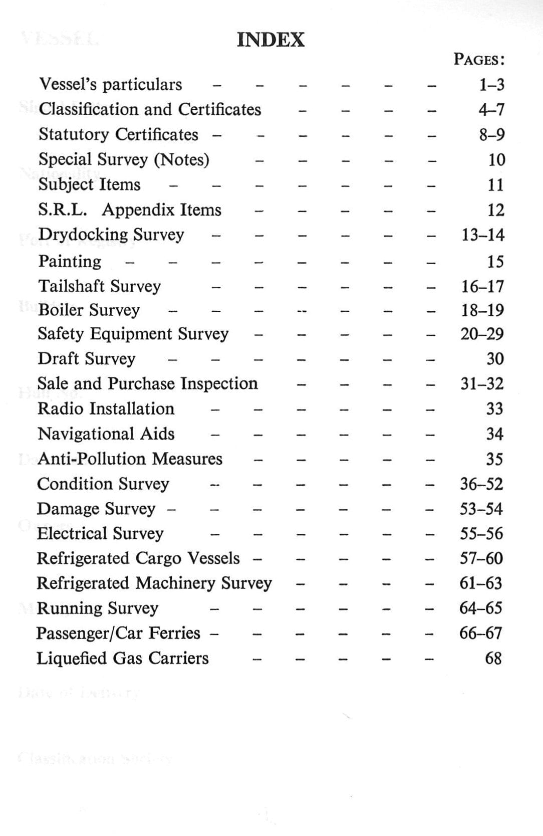 Marine Surveyor's Notebook
