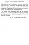 Marine Surveyor's Notebook