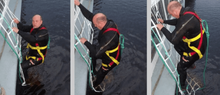 Markus (SCN2) Man Overboard Emergency Ladder - Amnautical