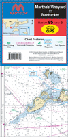 Martha's Vineyard to Nantucket Waterproof Chart, 2nd Edition