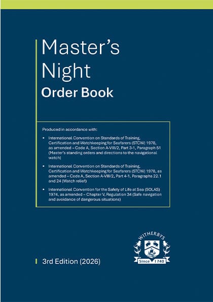 Masters Night Order Book, 3rd Edition 2026