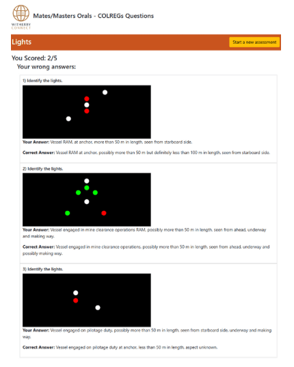 Mates/Masters Orals: Self-Assessment - COLREGs Questions, First Edition