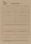 MCA Ship's Official Record Log Book (Limit 2 per Vessel) (UK Vessels Only)