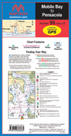 Mobile Bay to Pensacola Waterproof Chart, 2nd Edition