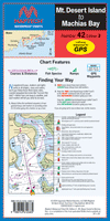 Mt. Desert Island to Machias Bay Waterproof Chart, 3rd Edition