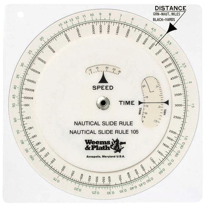 Nautical Slide Ruler (Weems & Plath 105)