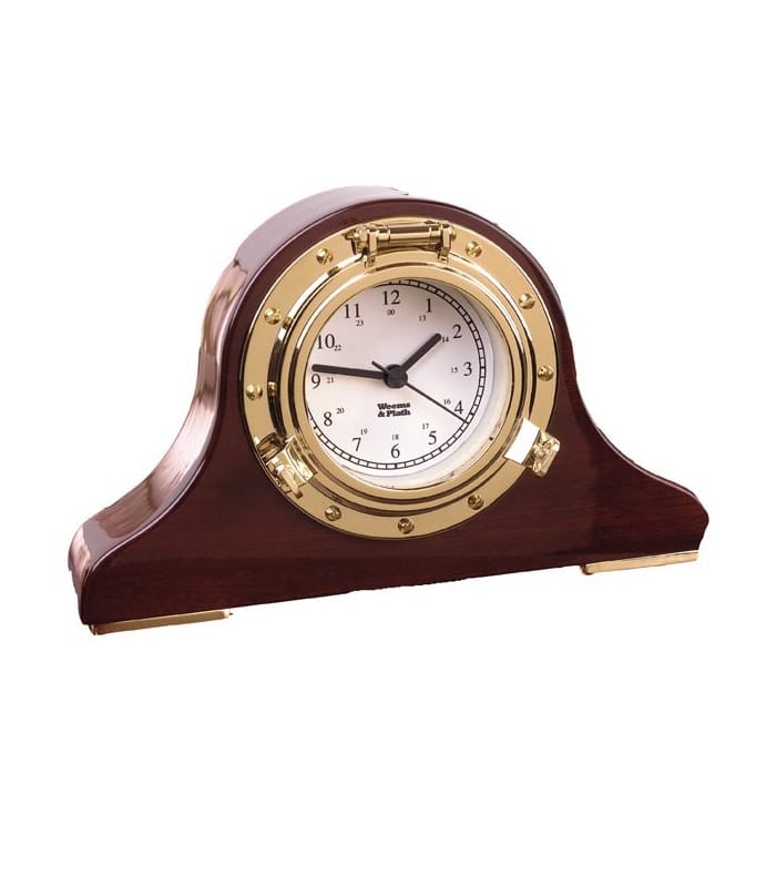 Nautical Tambour Clock (Weems & Plath 410500)