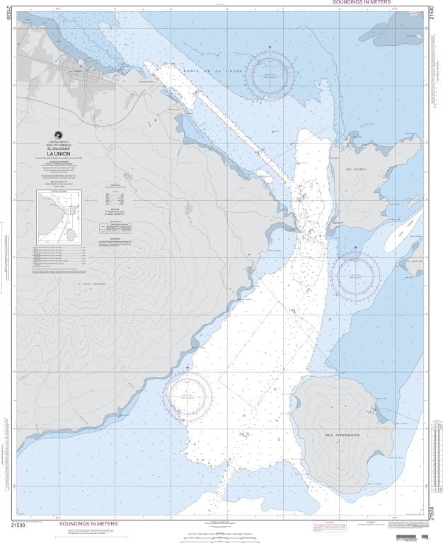 NGA Nautical Chart 21530: La Union