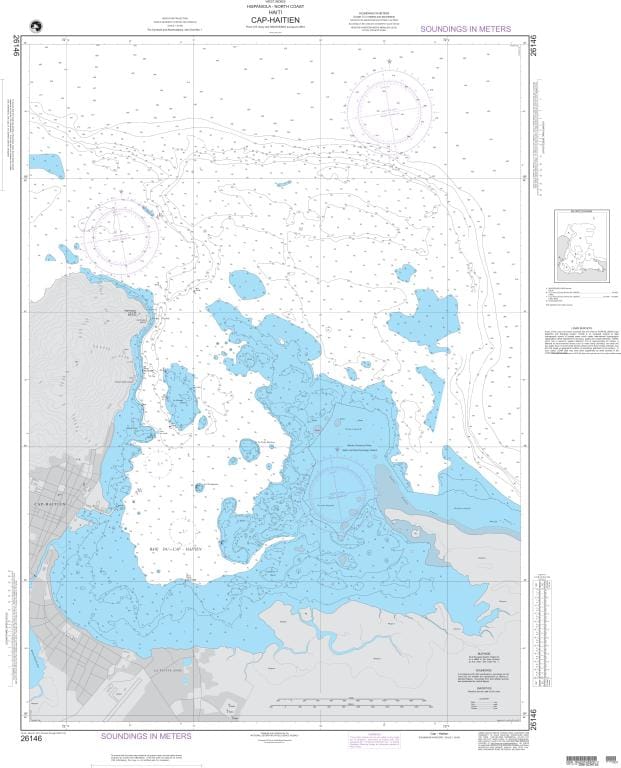 NGA Nautical Chart 26146: Cap-Haitien