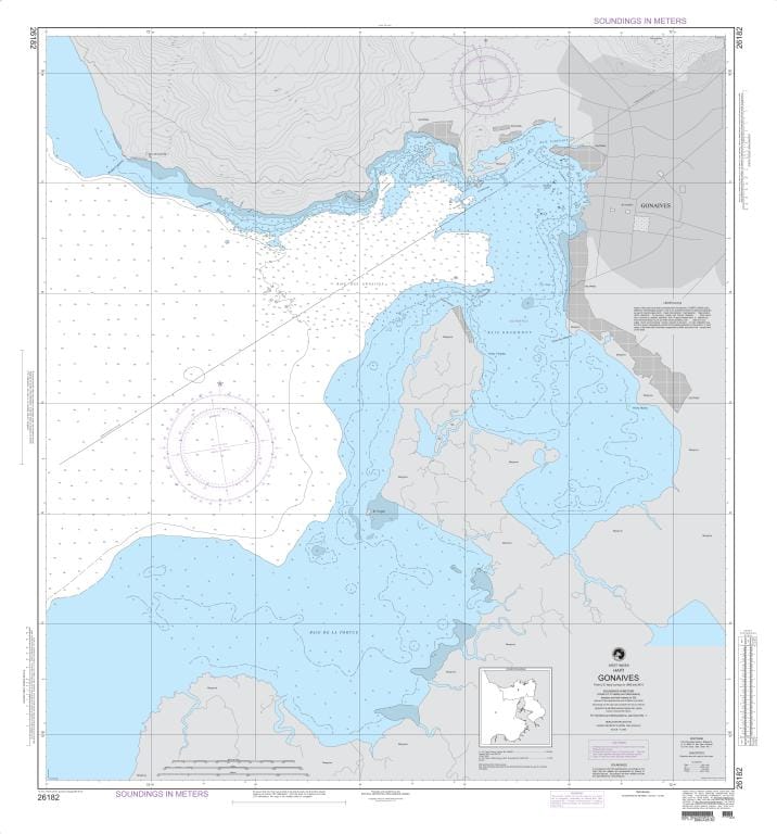 NGA Nautical Chart 26182: Gonaives