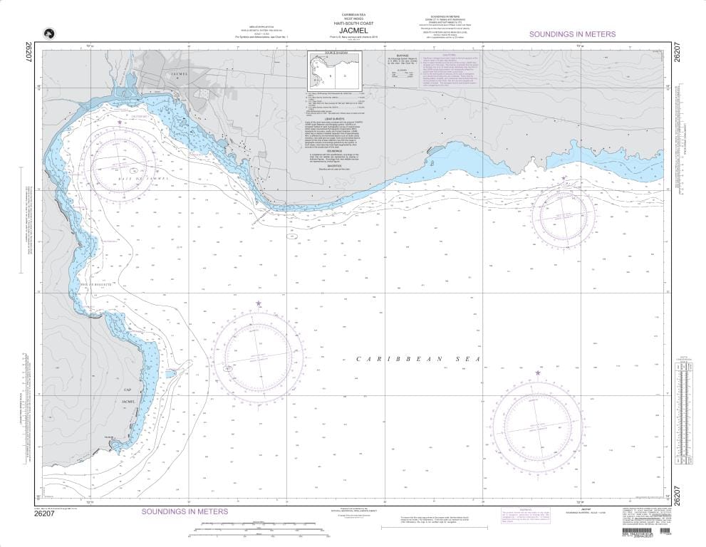 NGA Nautical Chart 26207: Jacmel