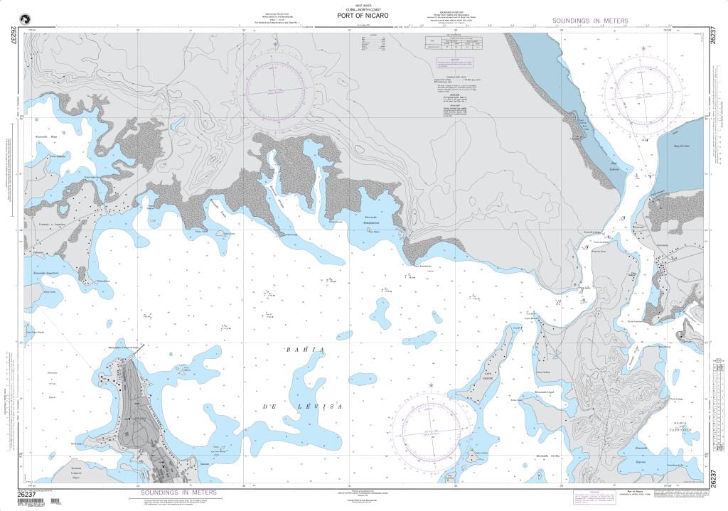 NGA Nautical Chart 26237: Port of Nicaro