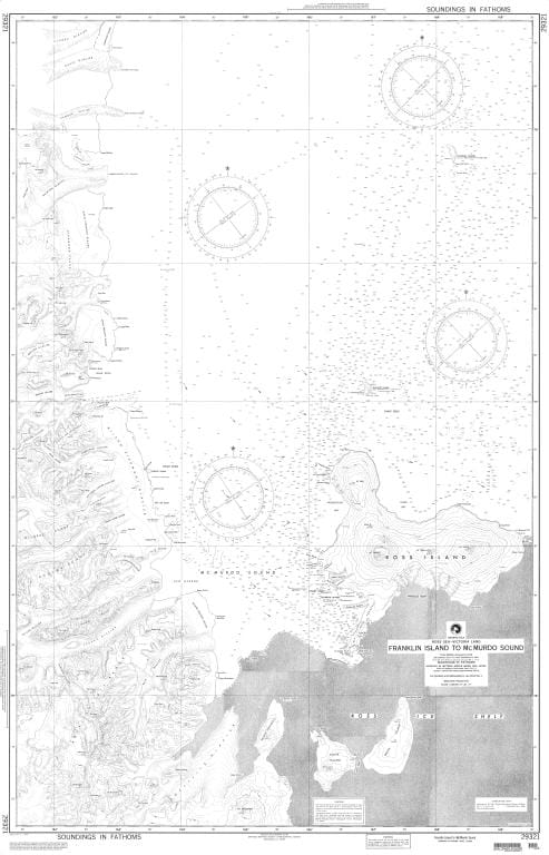 NGA Nautical Chart 29321: Franklin Island to McMurdo Sound (Ross Sea-Victoria Land)