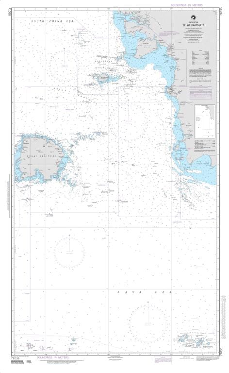NGA Nautical Chart 71036: Selat Karimata