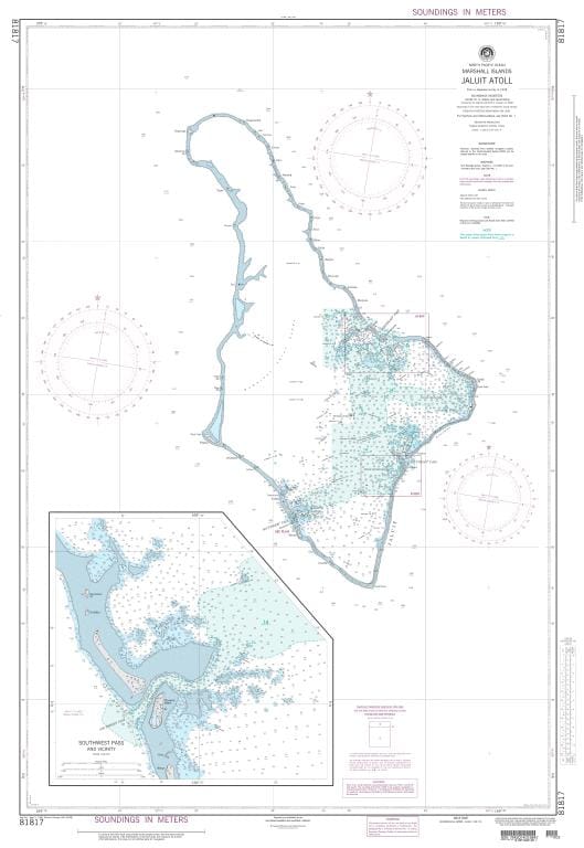 NGA Nautical Chart 81817: Jaluit Atoll