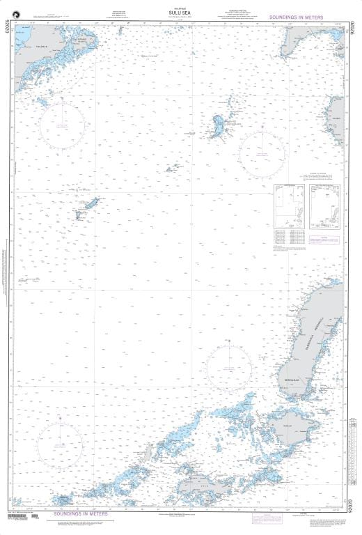NGA Nautical Chart 92020: Sulu Sea (OMEGA)