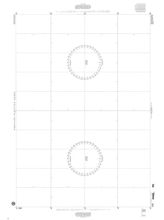 NGA Nautical Chart 930: Plotting Chart 930
