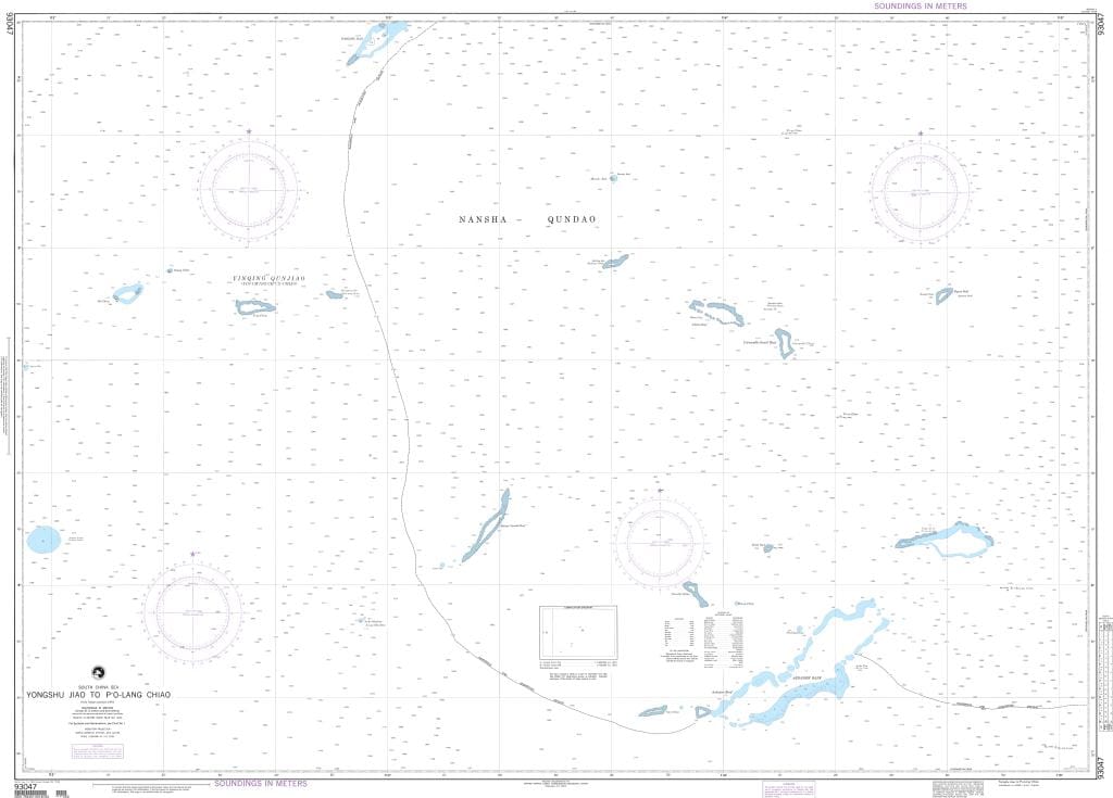 NGA Nautical Chart 93047: Yongshu Jiao to Po-Lang Chiao