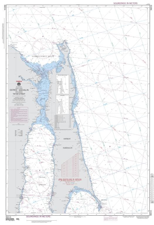 NGA Nautical Chart 96016: Ostrov Sakhalin including Tartar Strait (OMEGA)