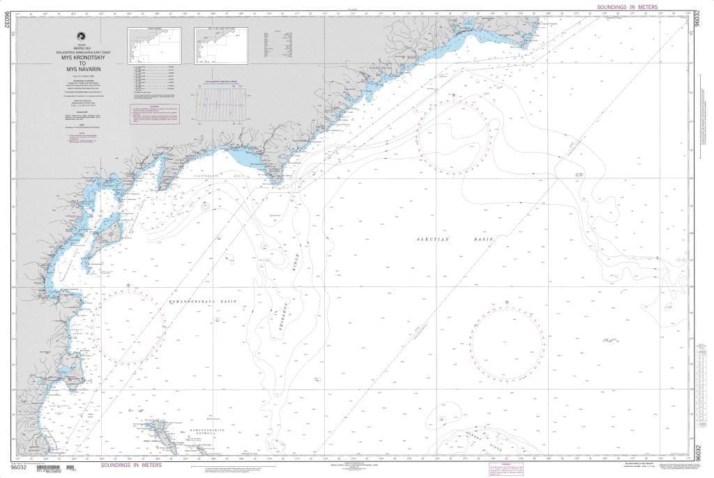 NGA Nautical Chart 96032: Mys Kronotskiy to Mys Navarin