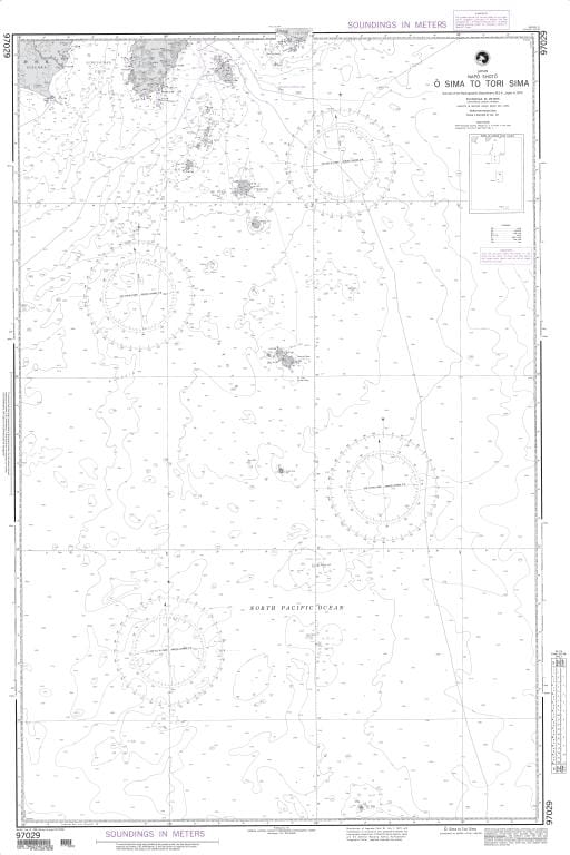 NGA Nautical Chart 97029: O Sima to Tori Sima (OMEGA)