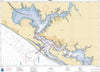 NOAA Nautical Chart 11390: Intracoastal Waterway East Bay to West Bay