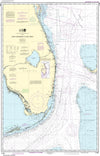 NOAA Nautical Chart 11460: Cape Canaveral to Key West
