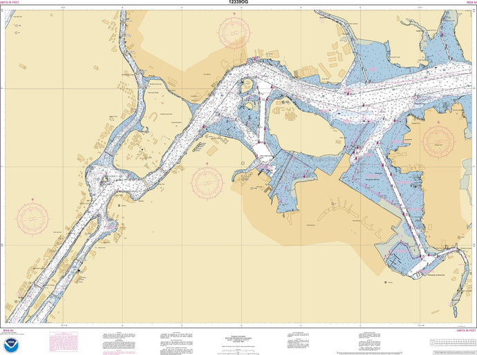 NOAA Nautical Chart 12339: East River Tallman Island to Queensboro Bridge