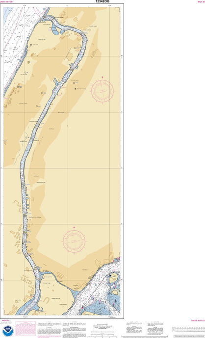 NOAA Nautical Chart 12342: Harlem River