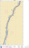 NOAA Nautical Chart 12347: Hudson River Wappinger Creek to Hudson