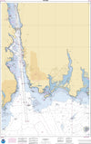 NOAA Nautical Chart 13213: New London Harbor and vicinity; Bailey Point to Smith Cove