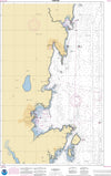 NOAA Nautical Chart 13307: Camden, Rockport and Rockland Harbors